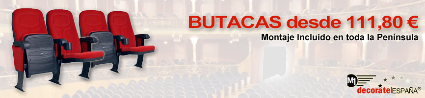 Fabricantes e instaladores de butacas para teatros en Girona